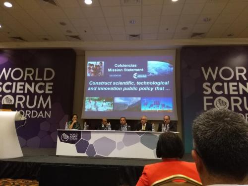 Ministro de Ciencia y Técnicnología e Innovacion Productiva de Argentina en el WSF2017